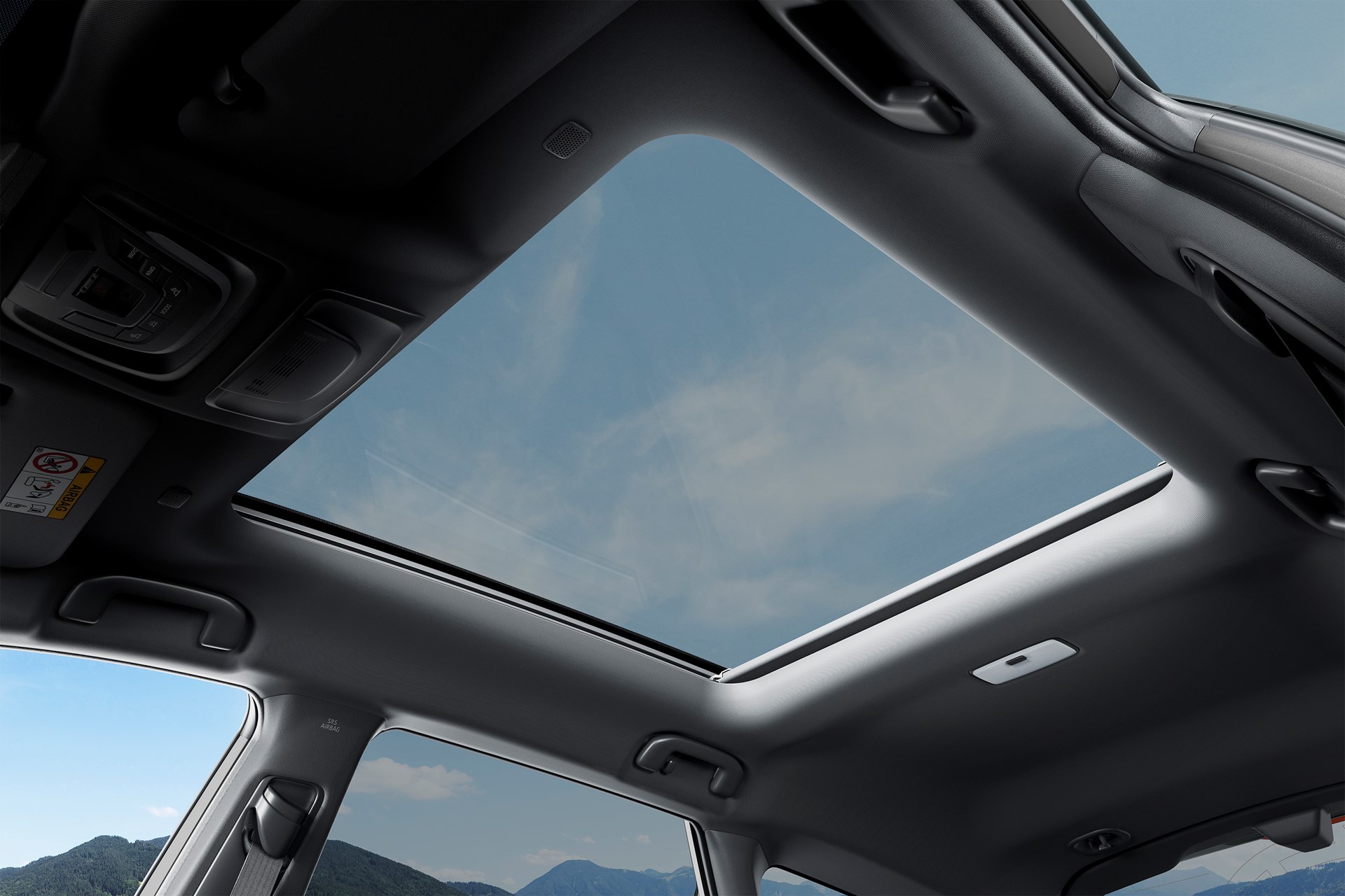 Toit panoramique en verre