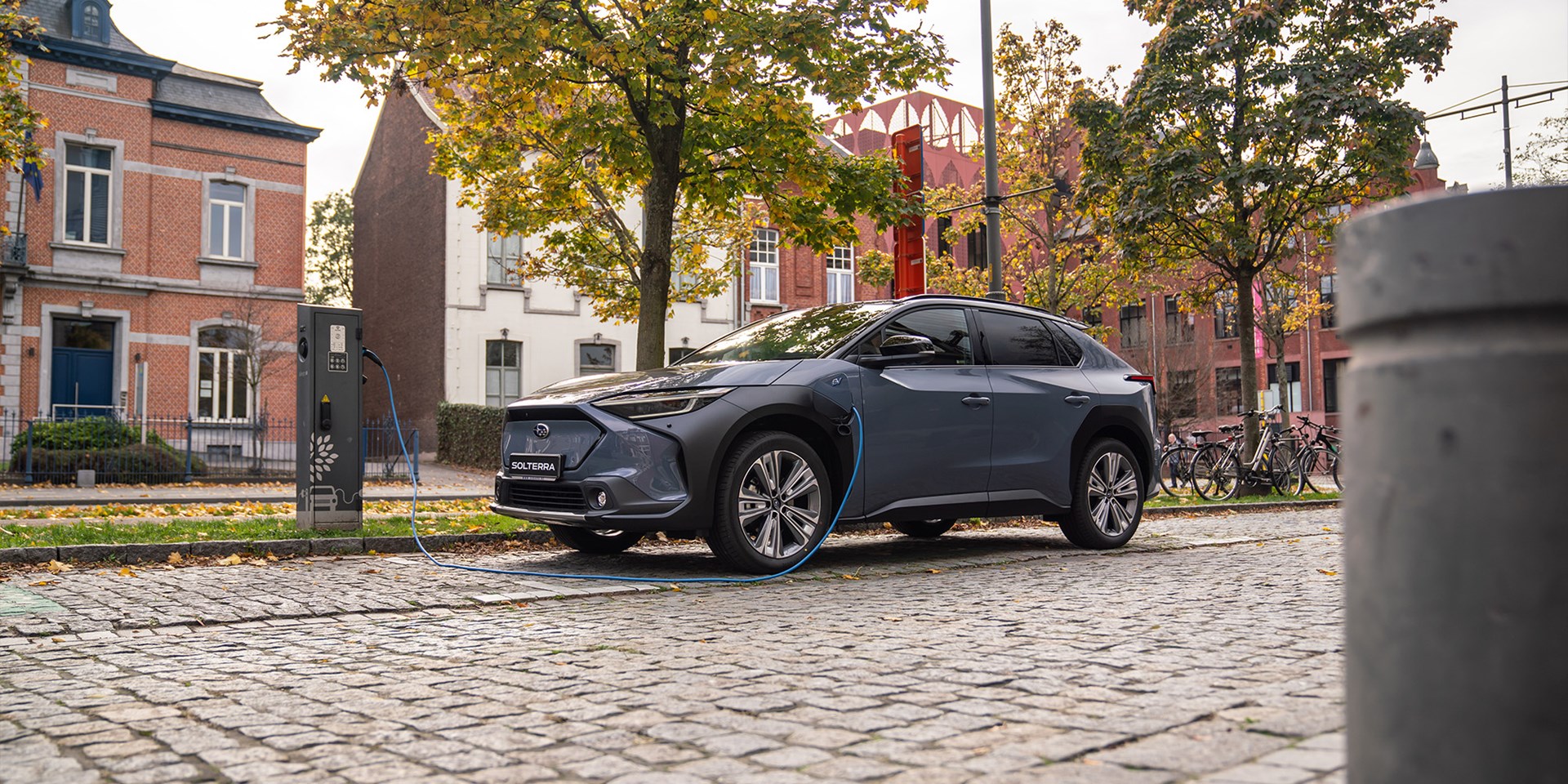 Subaru Solterra charging
