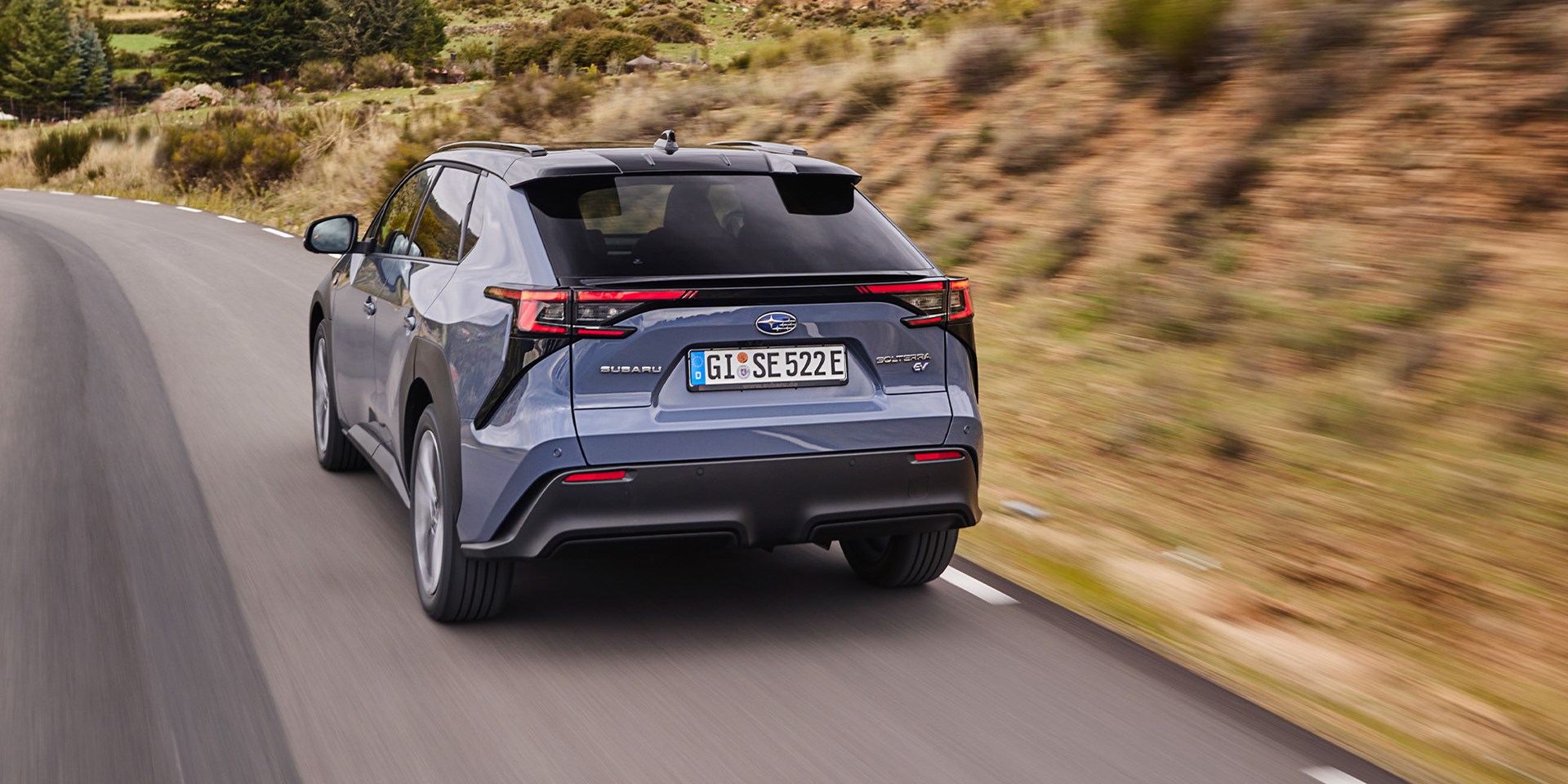 Solterra driving back